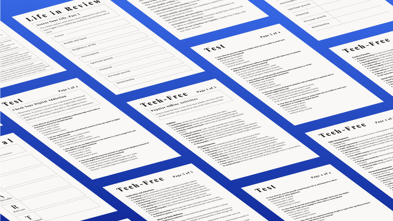 Showcase a printable